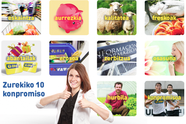 10 konpromiso zurekin
