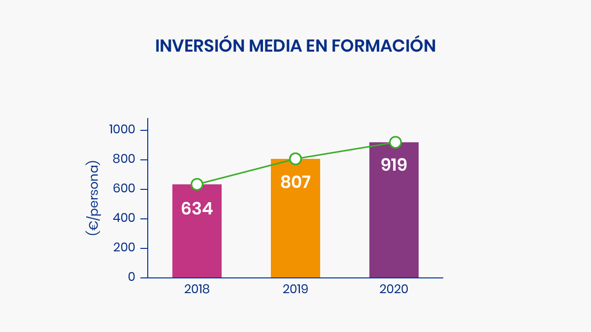 INVERSIÓN MEDIA EN FORMACIÓN