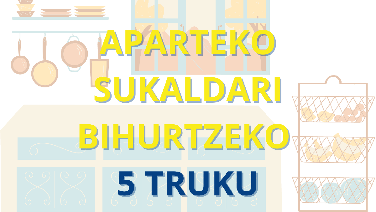 Aparteko sukaldari bihurtzeko 5 truku