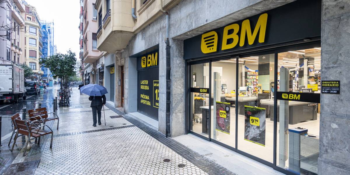  Urtarrilak 12. BM establezimendu berria ireki dugu Donostiako Gros auzoan