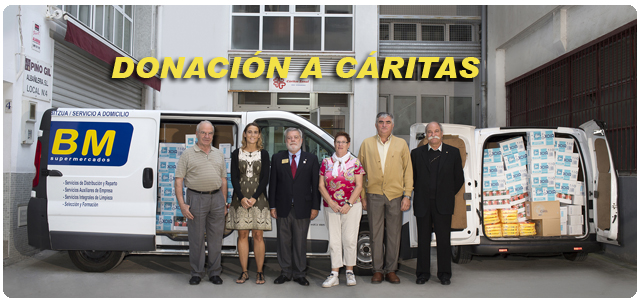 Entrega de alimentos a CÃ¡ritas