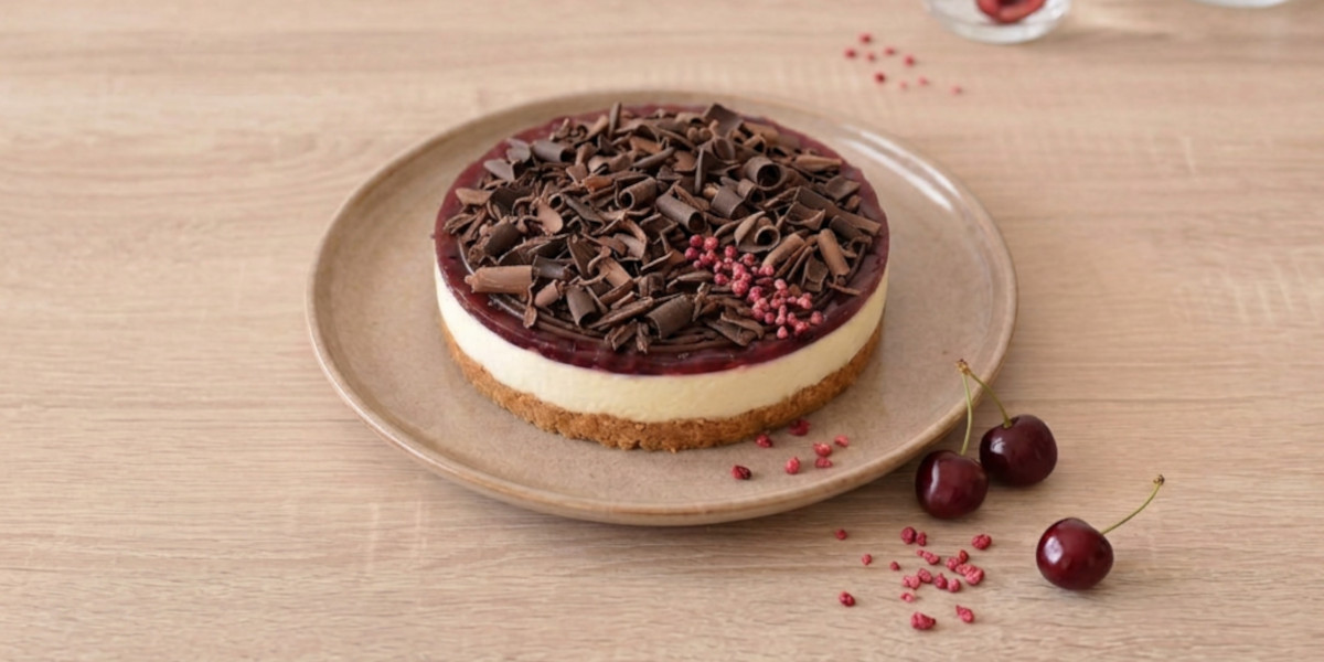 Tarta de cerezas (sin horno)
