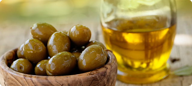 aceitunas y aceite