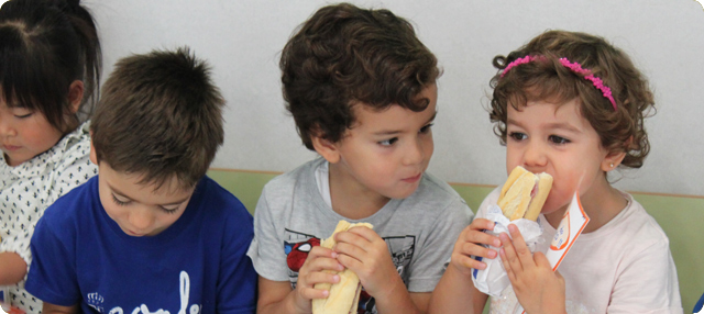 Colegios implicados con la alimentaciÃ³n infantil