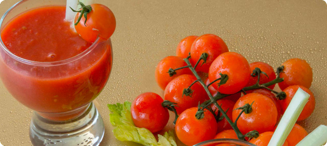 Batido de tomate y apio