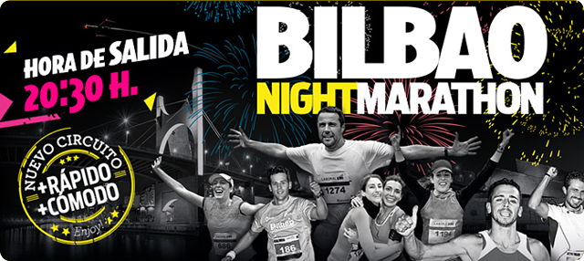 BM supermercados y Bilbao Night Marathon