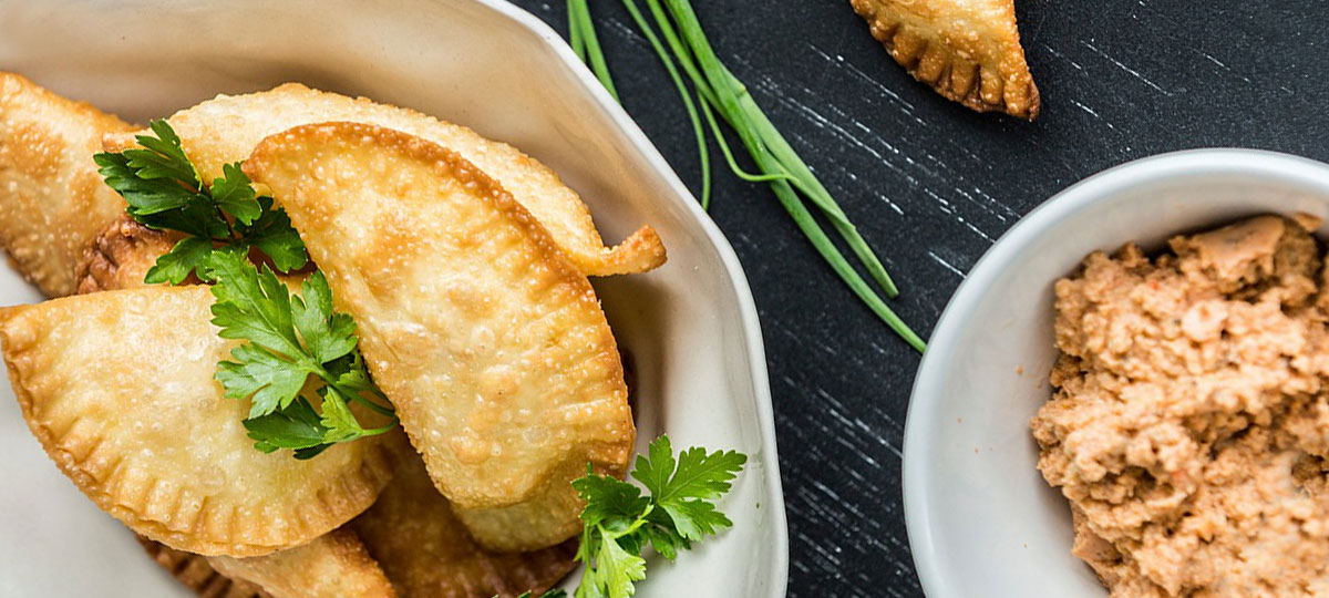 Empanadillas de pastel de pescado