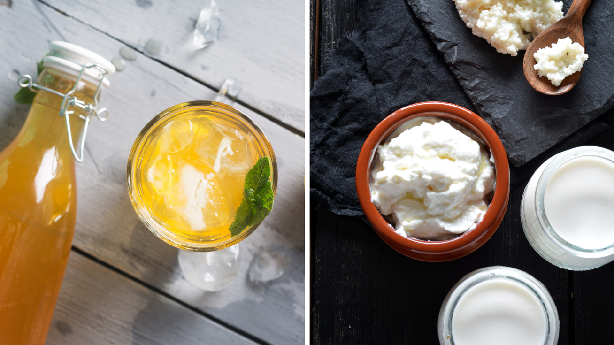 Kombucha y kÃ©fir, reyes de los fermentados (que tambiÃ©n puedes hacer en casa)