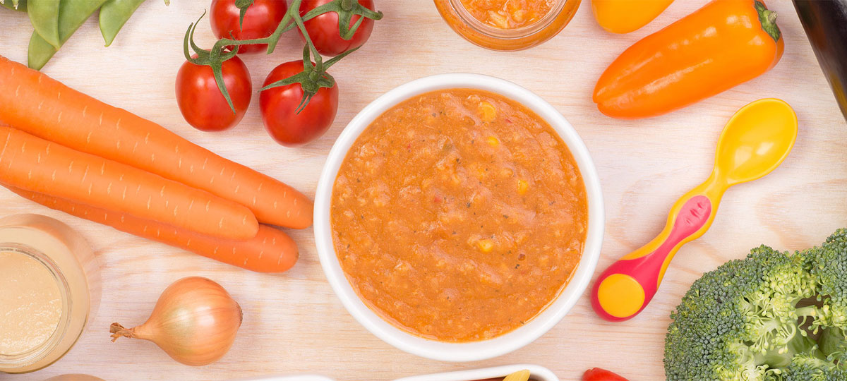 El reto de las papillas: las verduras mÃ¡s apetecibles y saludables