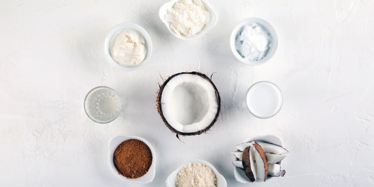 Aceite, azÃºcar, harina y âlecheâ de coco: Â¿son una alternativa saludable?