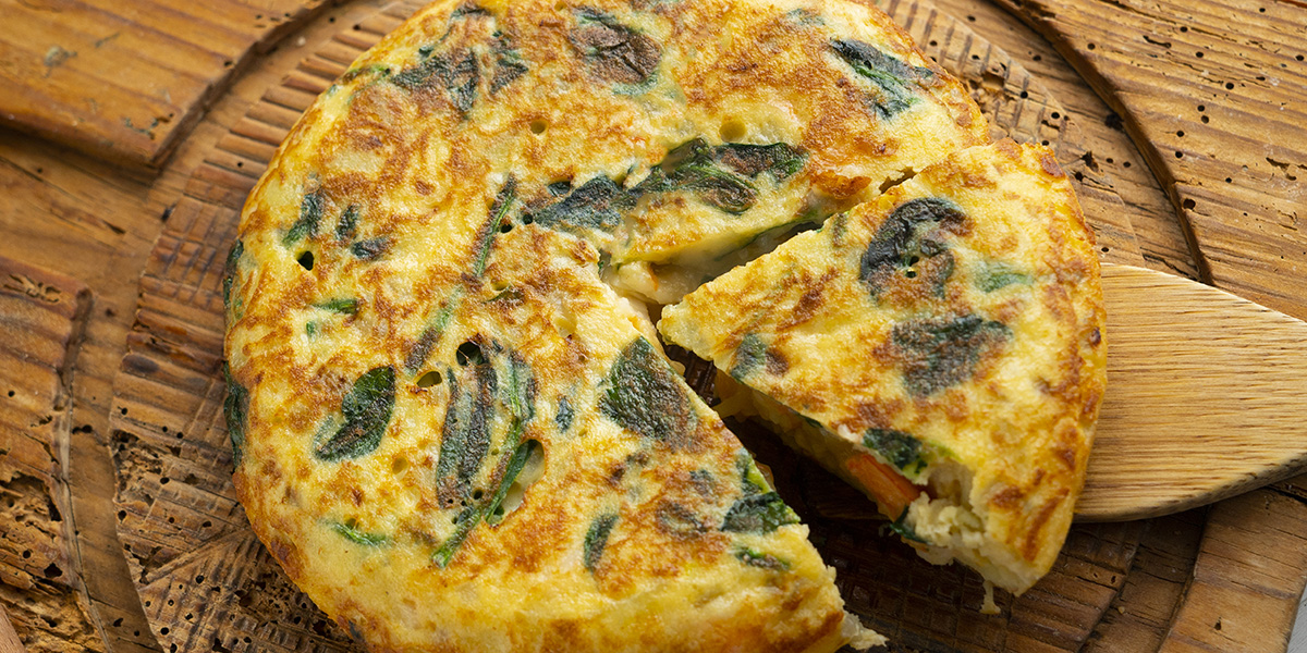 Tortilla de la huerta
