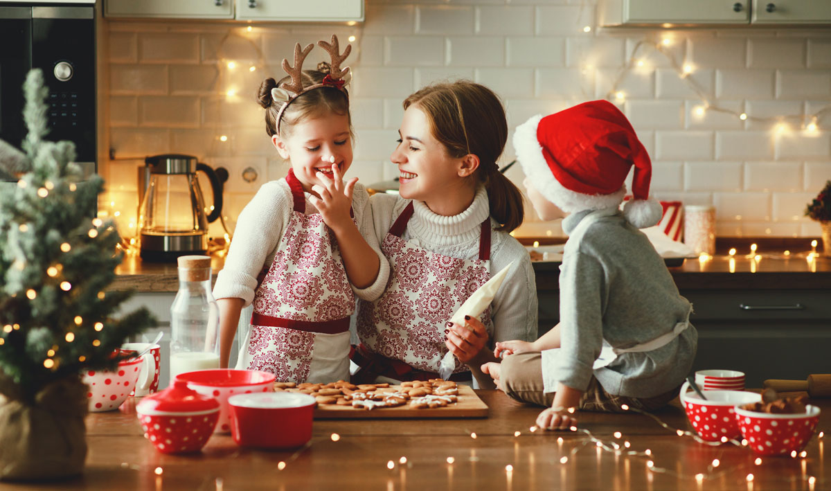 Cocinar con niños en Navidad: ¡disfrutar y aprender!