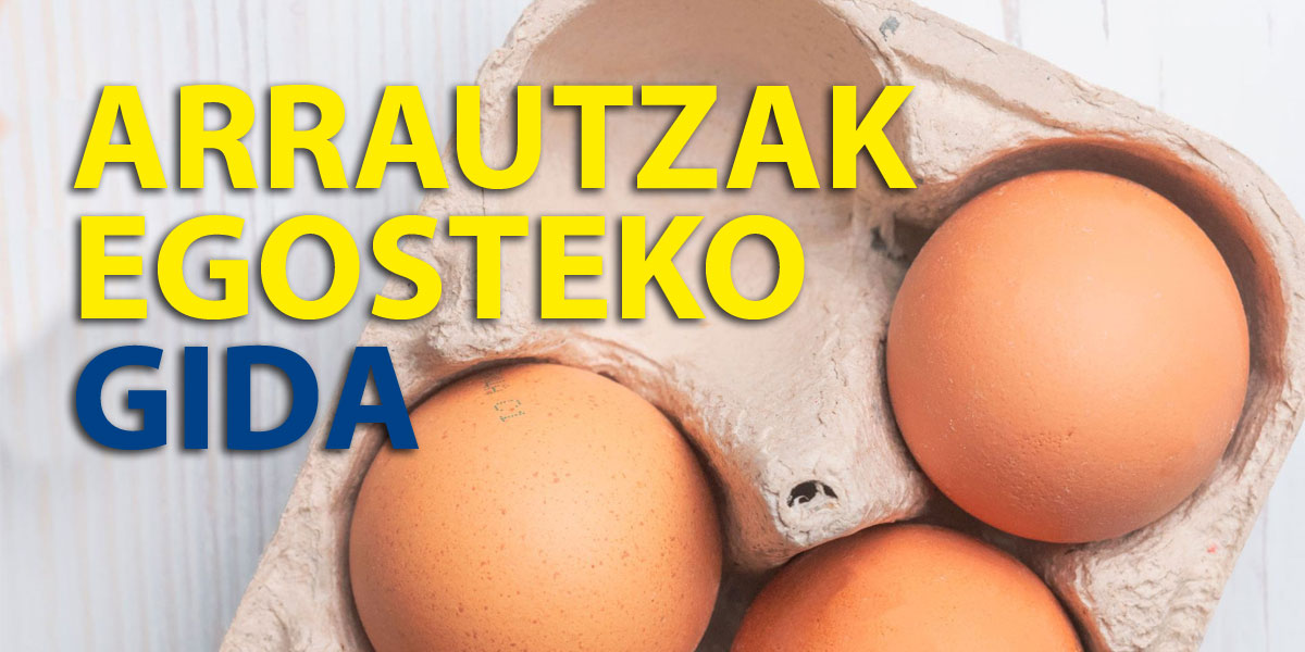 Arrautzak egosteko gida