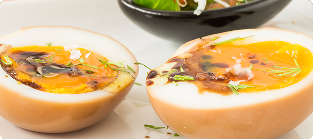 Huevos en soja