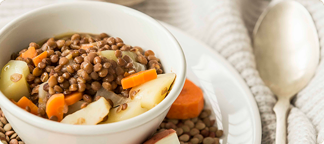Lentejas con verduras