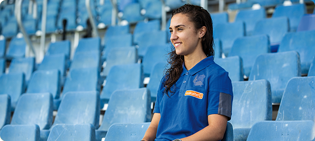 Nahikari GarcÃ­a, jugadora de la Real Sociedad
