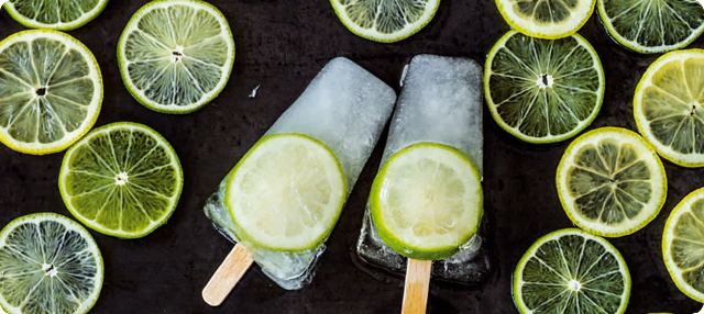 Polos de Gin Tonic y lima