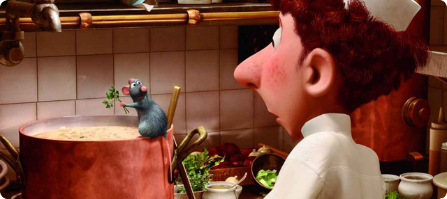 Escena de la pelÃ­cula Ratatouille