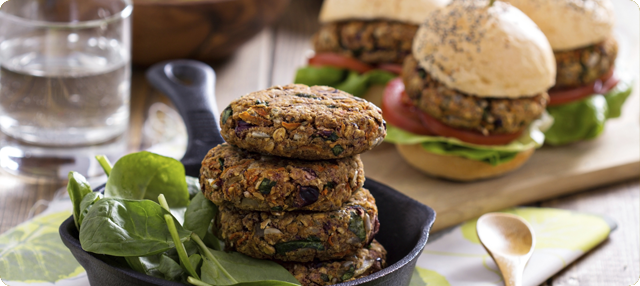 hamburguesas veganas